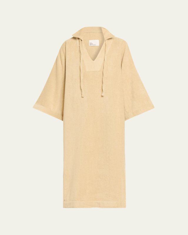 Terry Cloth Tunic Caftan